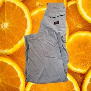 Plugg Co.‎ Convertible Cargo Pants Mens Size 20 Beige Hiking Outdoor